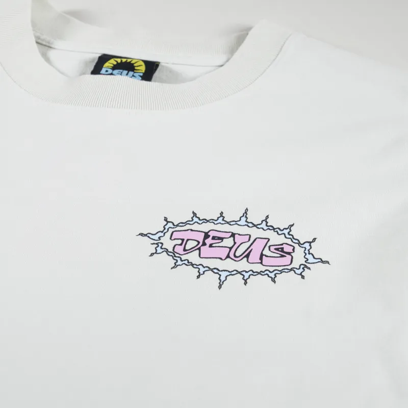 Deus Ex Machina Blackhole T Shirt Dirty White-3