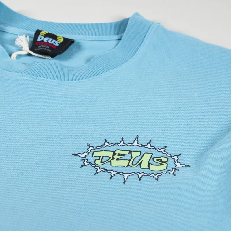Deus Ex Machina Blackhole T Shirt Maui Blue-3
