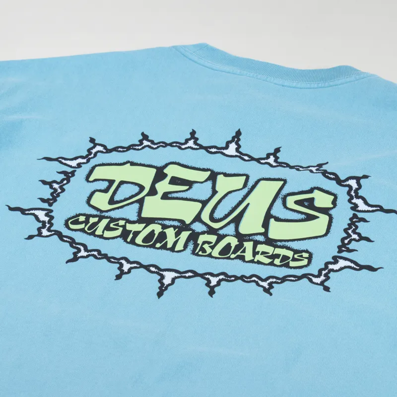 Deus Ex Machina Blackhole T Shirt Maui Blue-2