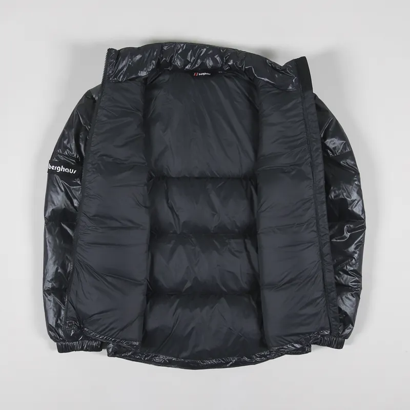 Berghaus Blockback Down Jacket Jet Black Grey-1