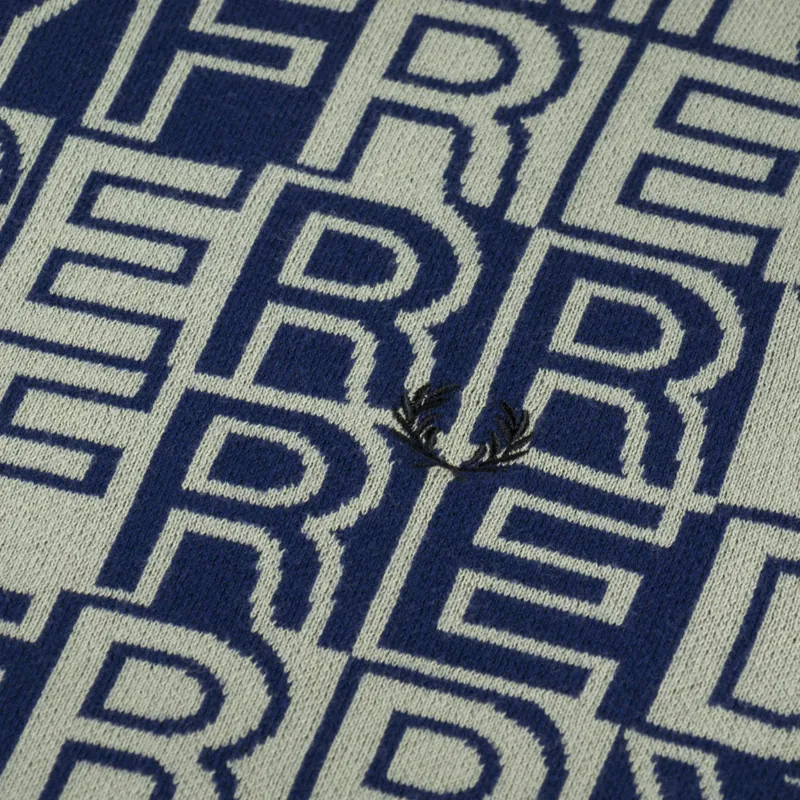 Fred Perry Block Graphic Tank Seagrass-4