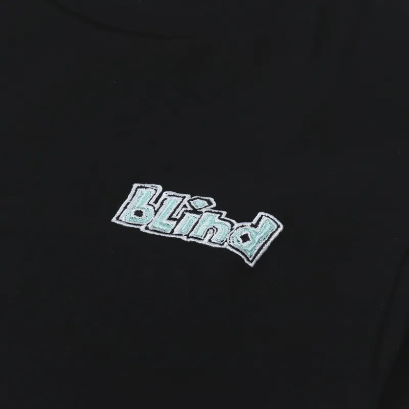 Diamond x Blind OG Embroidery T Shirt Black-1