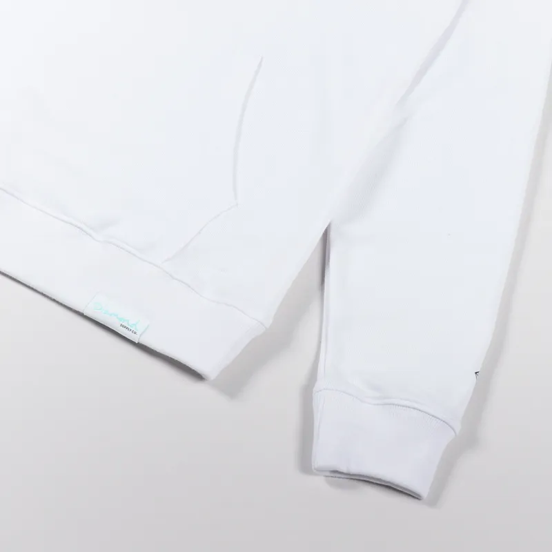 Diamond x Blind OG Hoodie White-4