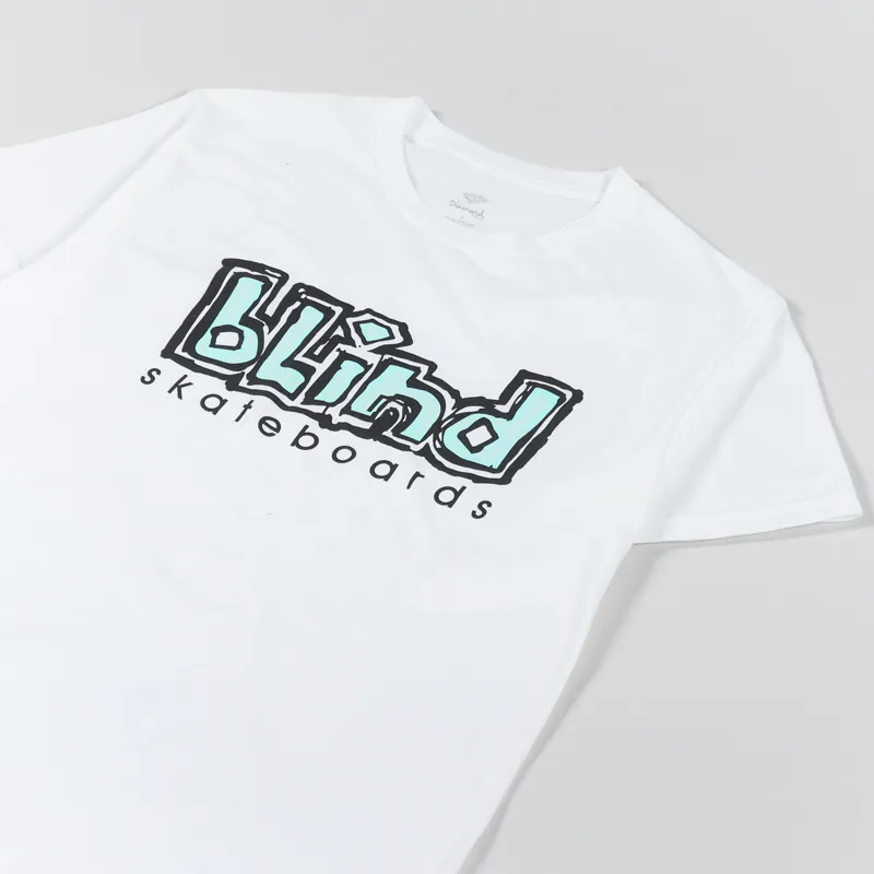 Diamond x Blind OG T Shirt White-1