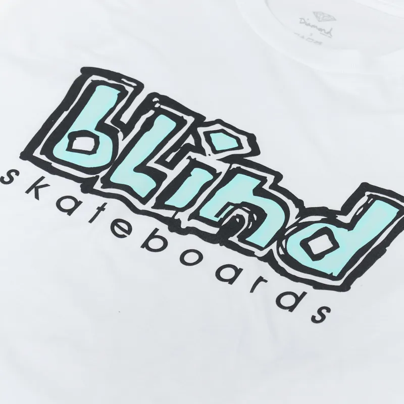 Diamond x Blind OG T Shirt White-2