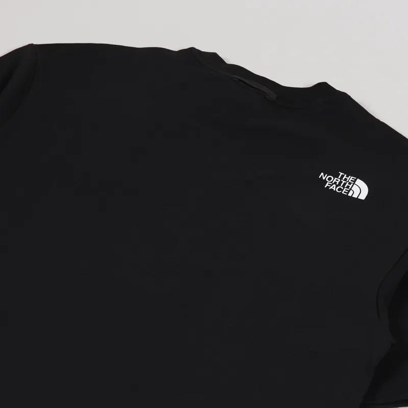 The North Face Black Box Cut T Shirt Black-5
