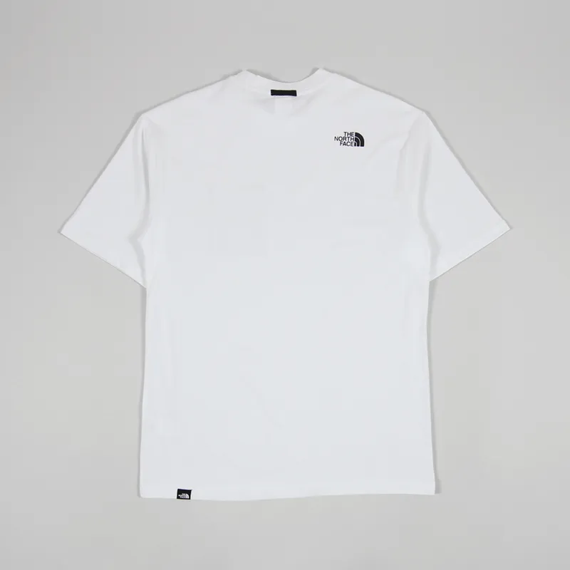 ★THE NORTH FACE★ White Label Pocket EX Short Sleeve Round The North Face Mens Short Sleeve Black Box Cut T Shirt White