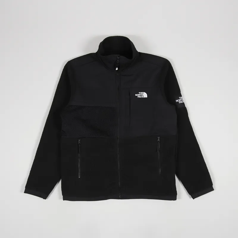 The North Face Mens Black Box Metro Ex Denali Fleece Black Jacket