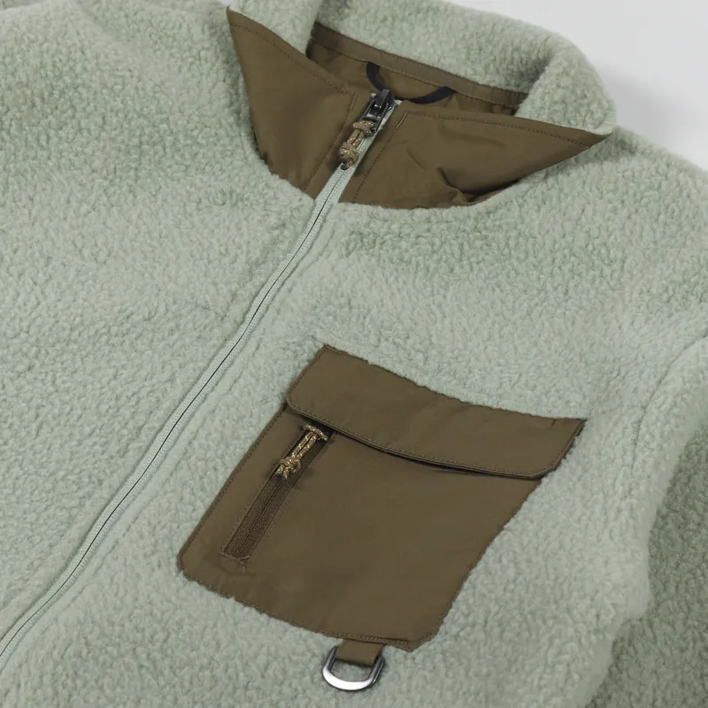The North Face Bleaklow Fleece Tea Green Military Olive-7