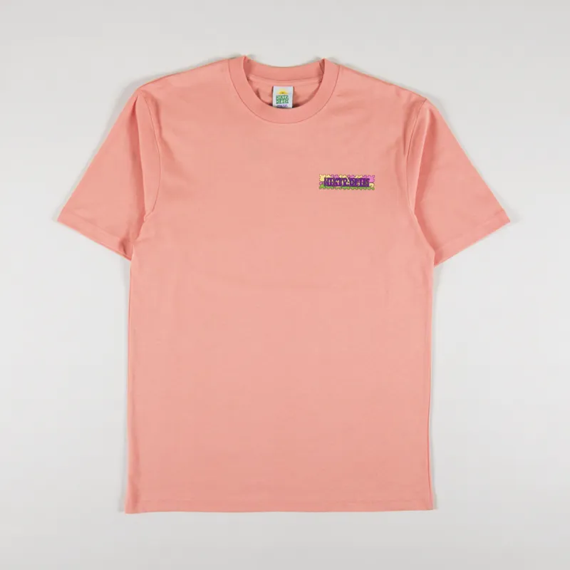Hikerdelic Blotter T Shirt Coral-1