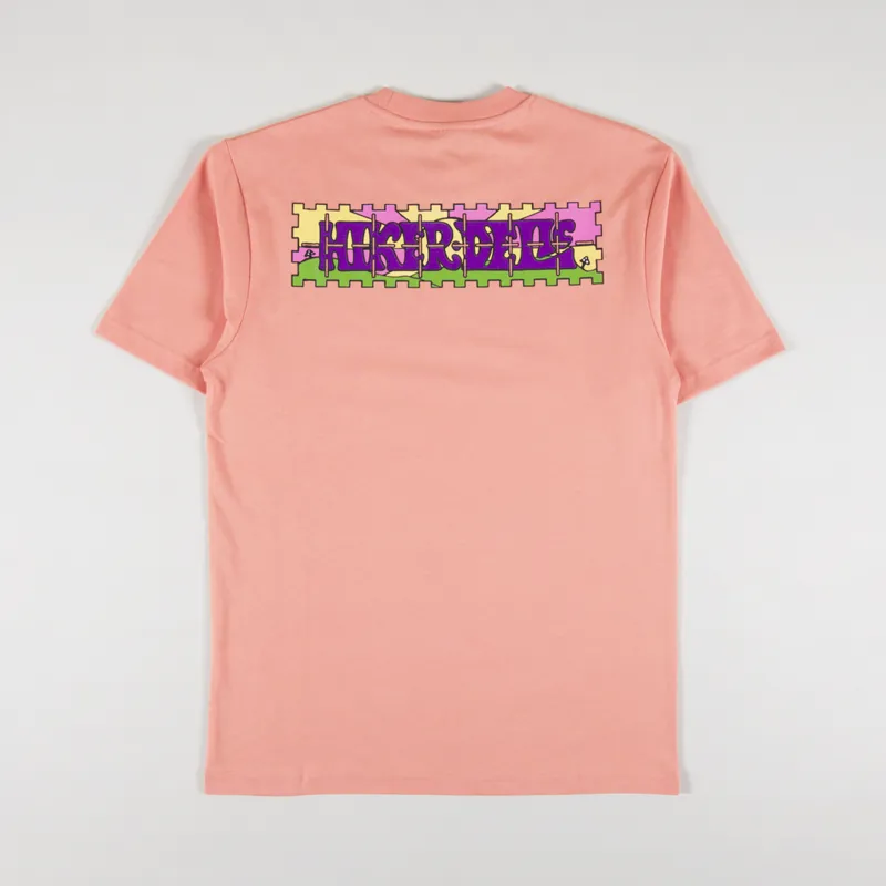 Hikerdelic Blotter T Shirt Coral