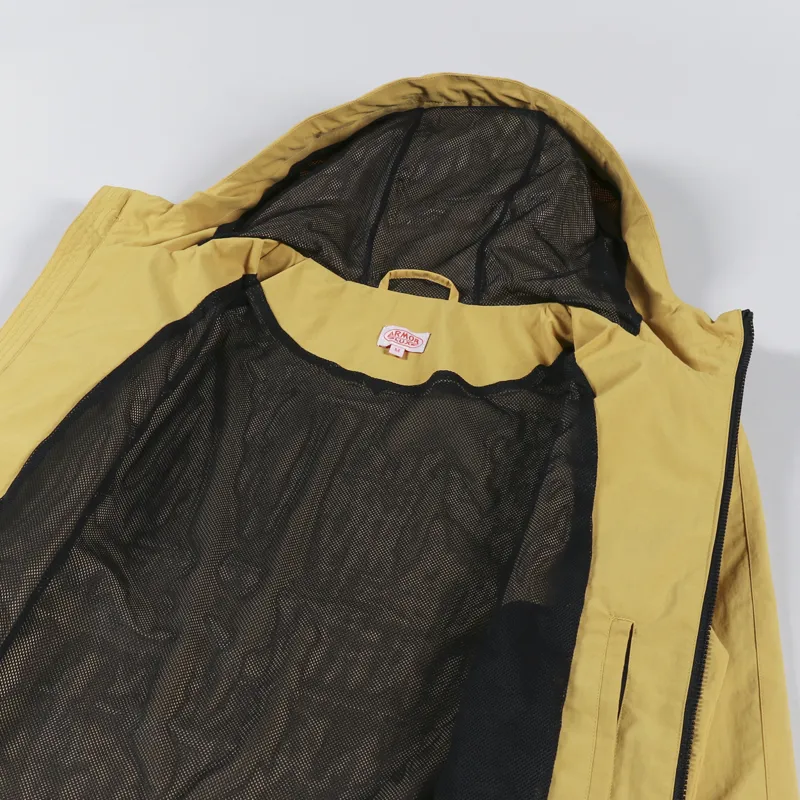 Armor Lux Heritage Waterproof Jacket Yellow-4