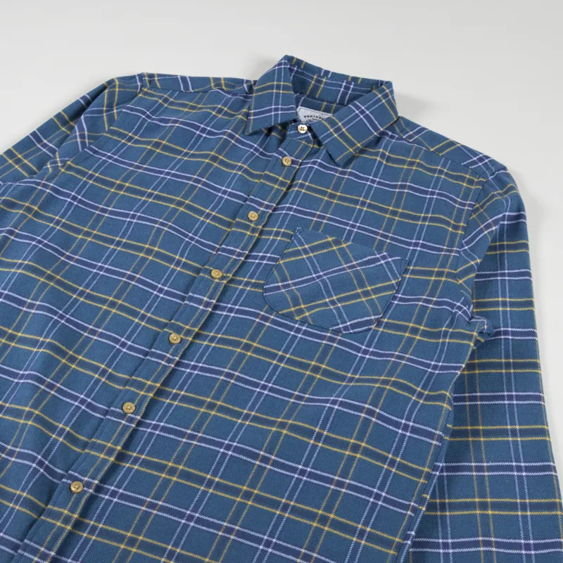 Portuguese Flannel Blue Water Shirt Multi-2