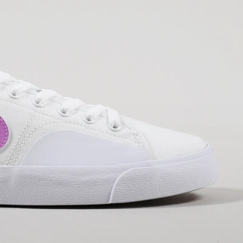 Nike SB BLZR Court Shoes White Fuchsia Glow-6
