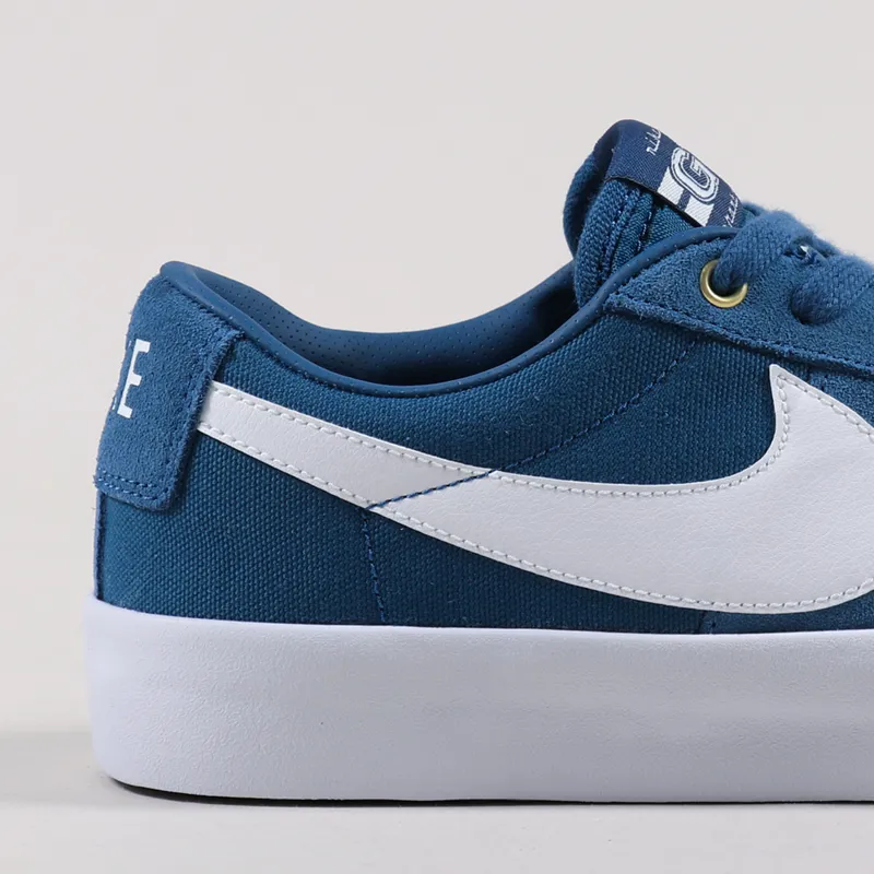 Nike SB Blazer Low Pro GT Shoes Court Blue White-5