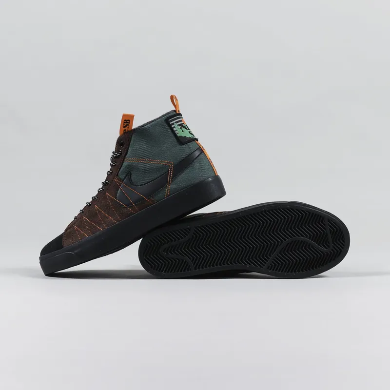 Nike SB Zoom Blazer Mid Premium Shoes Noble Green Black White-1