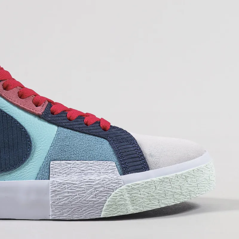 Nike SB Zoom Blazer Mid Premium Shoes Lilac Court Blue Copa-6