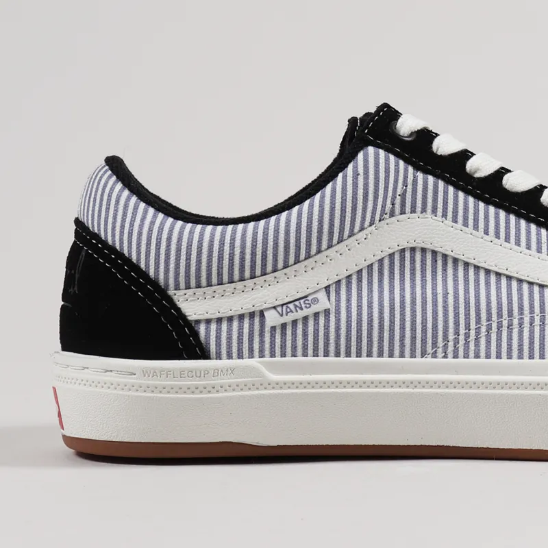 Vans BMX Old Skool Shoes Federal Black Blue Pinstripe-5