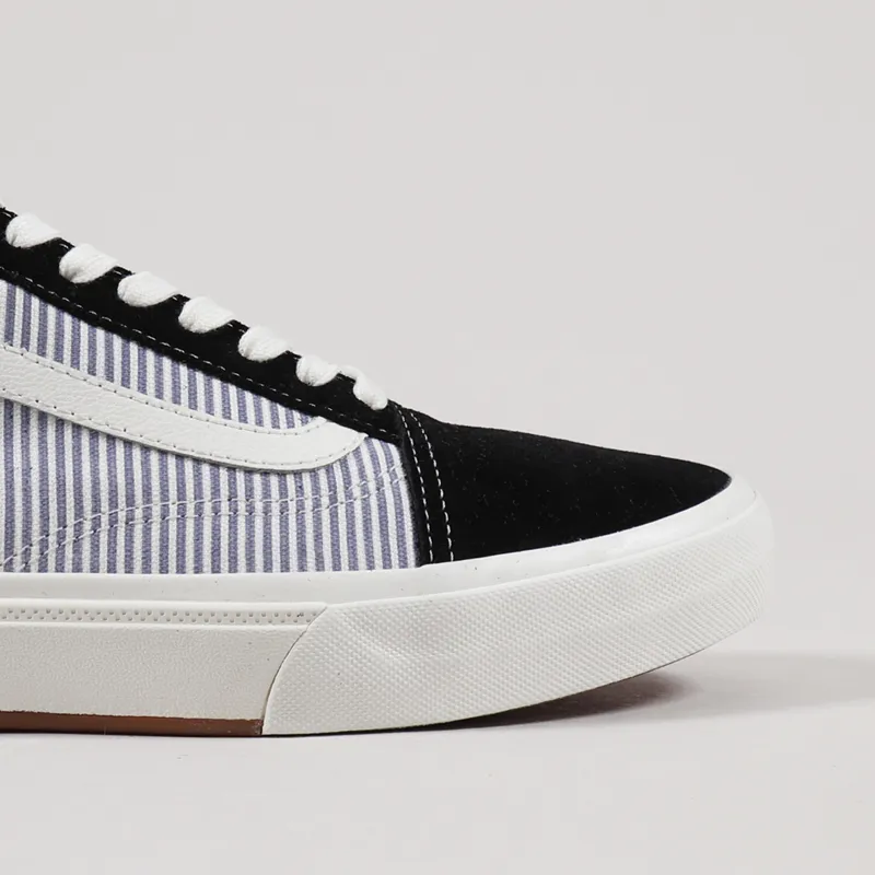 Vans BMX Old Skool Shoes Federal Black Blue Pinstripe-6