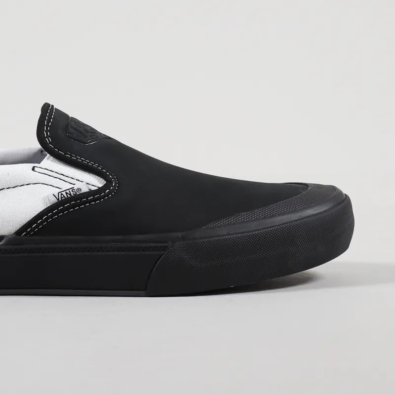 Vans DAK BMX Slip-On Shoes Black White-6
