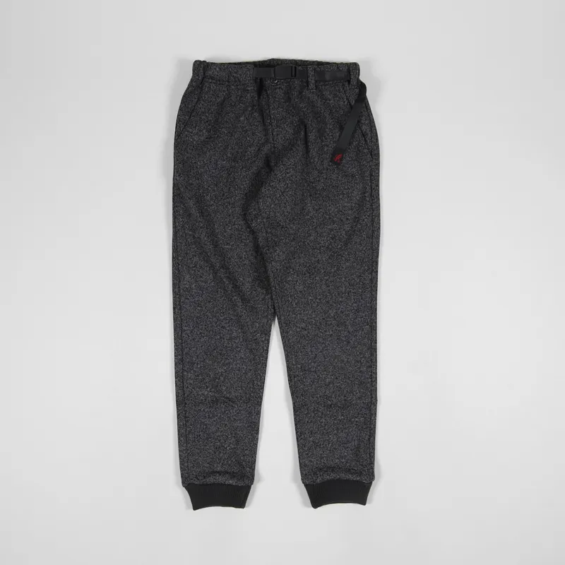 Gramicci Bonded Knit Fleece Narrow Ribbed Pants Carbon