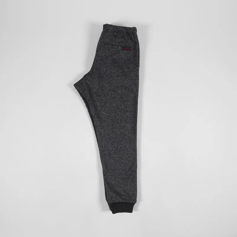 Gramicci Bonded Knit Fleece Narrow Ribbed Pants Carbon-2