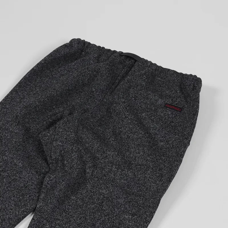 Gramicci Bonded Knit Fleece Narrow Ribbed Pants Carbon-5