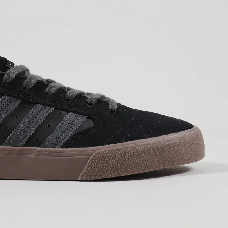 Adidas Skateboarding Busenitz Vulc II Shoes Black Green Gum-6
