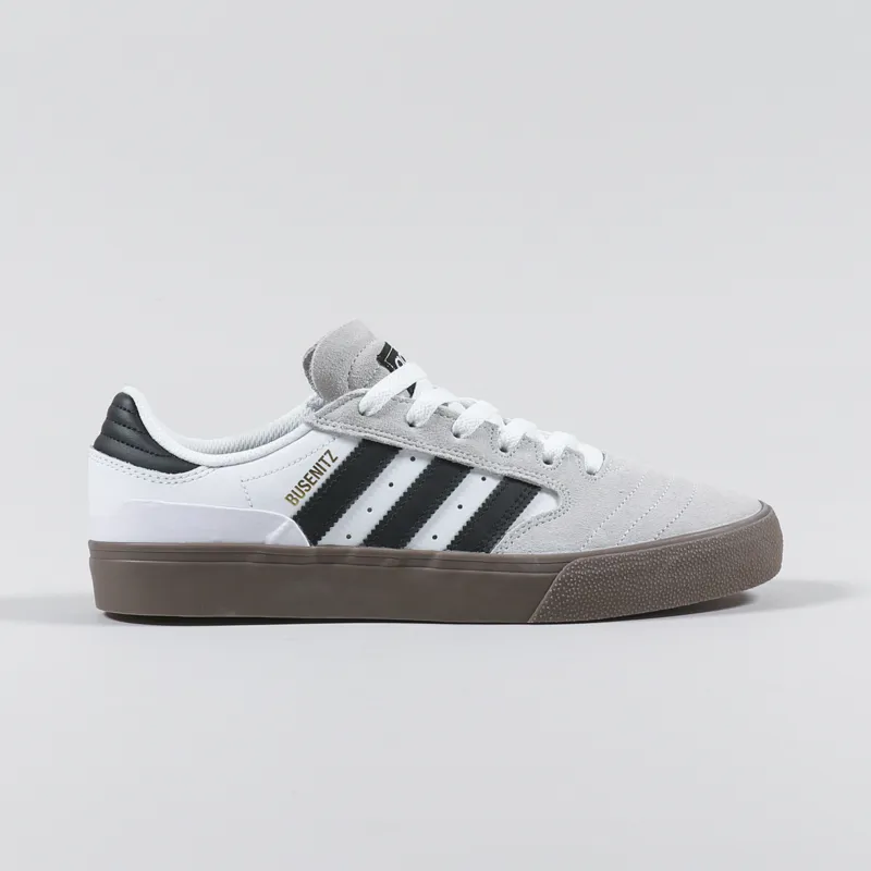 Adidas Skateboarding Busenitz Vulc II Shoes White Black Gold-4