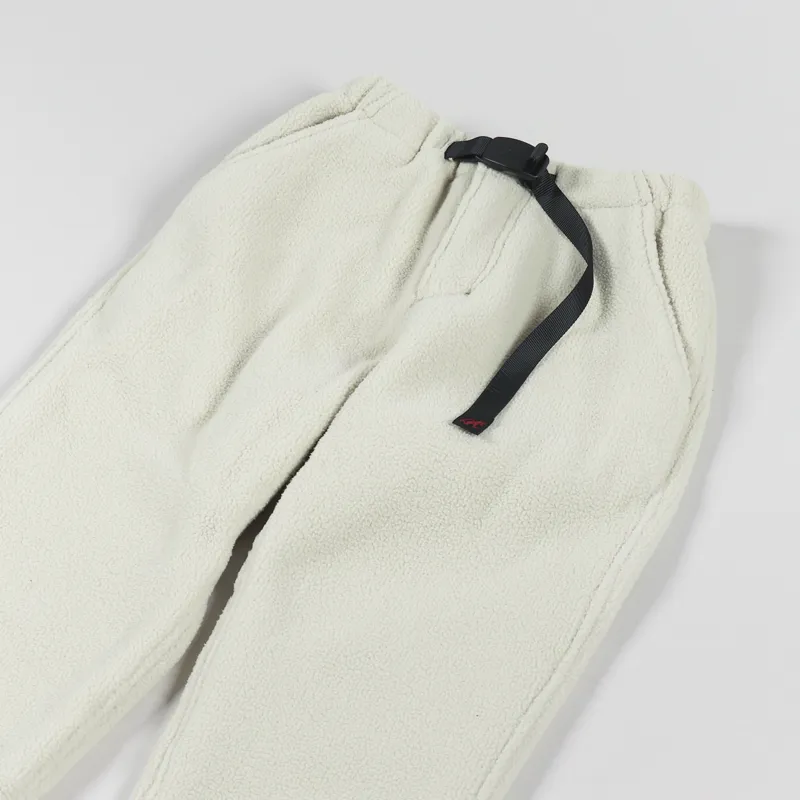 Gramicci Boa Fleece Track Pants Natural-5