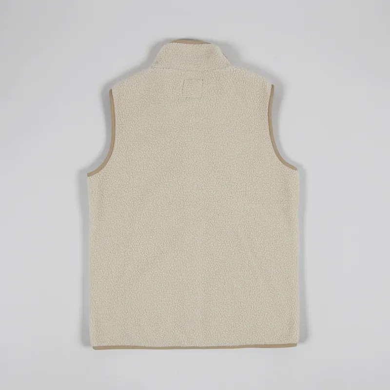 Gramicci Boa Fleece Vest Ivory-2