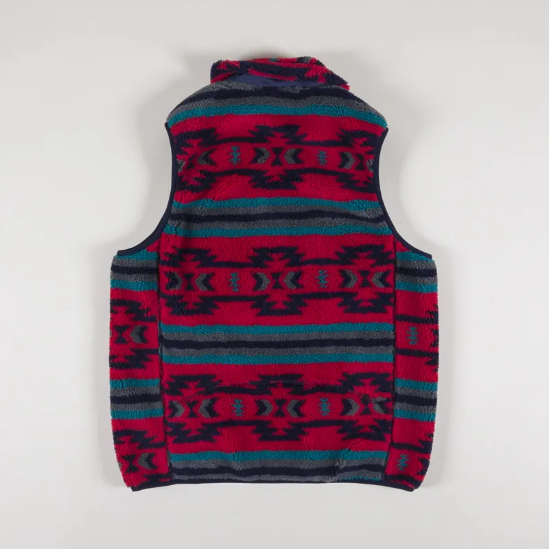 Wild Things Boa Vest Native Pattern-2