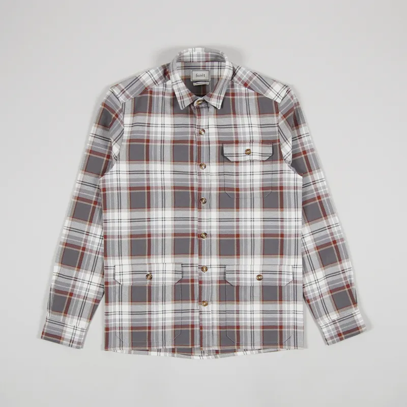 Foret Boar Overshirt Check