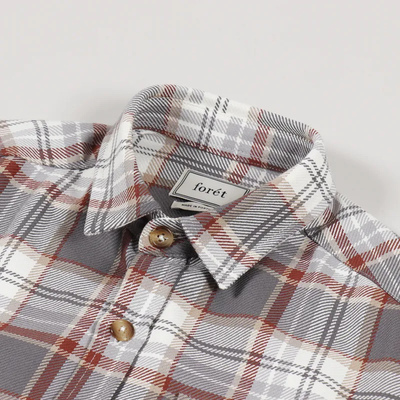 Foret Boar Overshirt Check-6