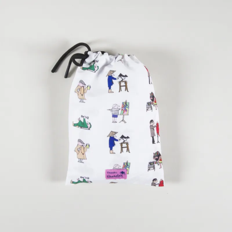 Thanks x Boardies Shorts White-2