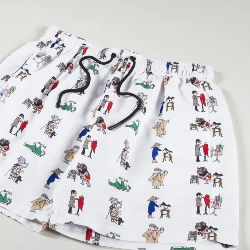 Thanks x Boardies Shorts White-3