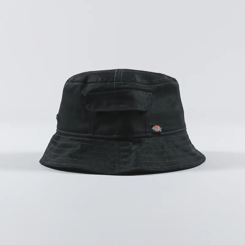 Dickies Bogalusa Bucket Hat Black-1