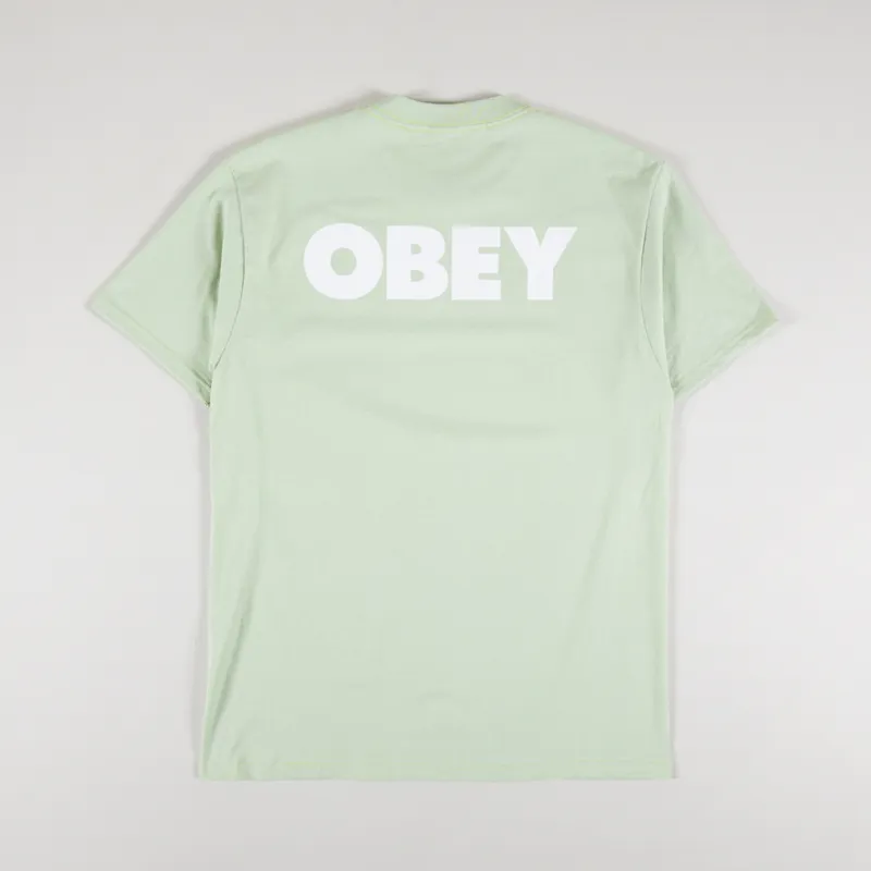 Obey Bold Obey 2 T Shirt Cucumber