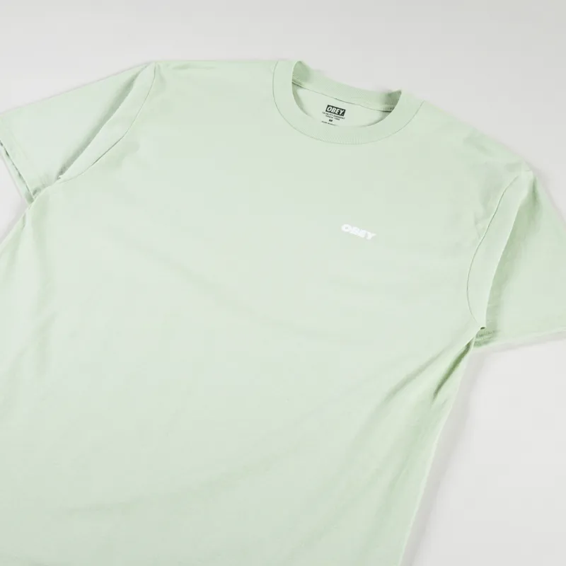 Obey Bold Obey 2 T Shirt Cucumber-3