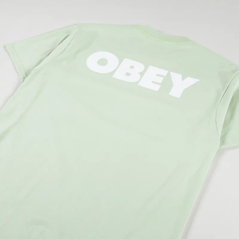 Obey Bold Obey 2 T Shirt Cucumber-2