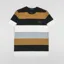 Fred Perry Bold Stripe T Shirt Dark Caramel