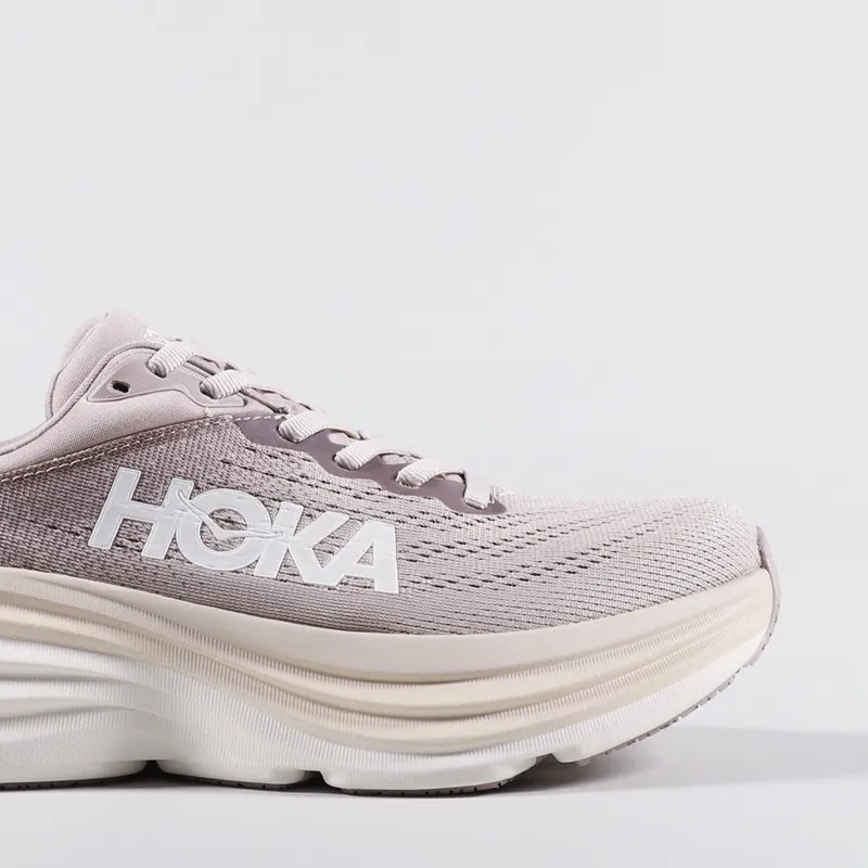 HOKA Womens Bondi 8 Shoes Pale Mauve Peach Whip-6