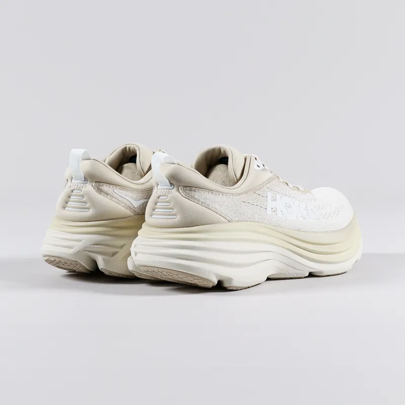 HOKA Bondi 8 Shoes Shifting Sand Eggnog-3