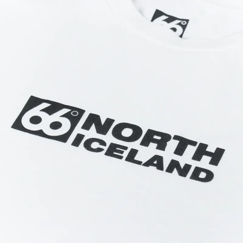 66 North Borgir T Shirt Off White-1