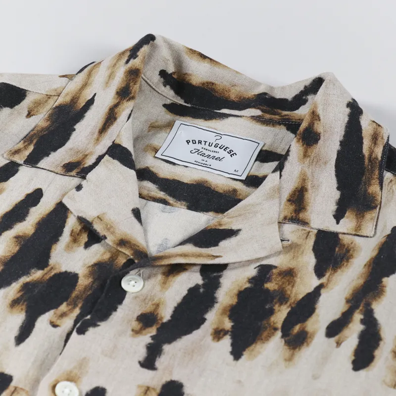 Portuguese Flannel Borra Shirt Mustard-4