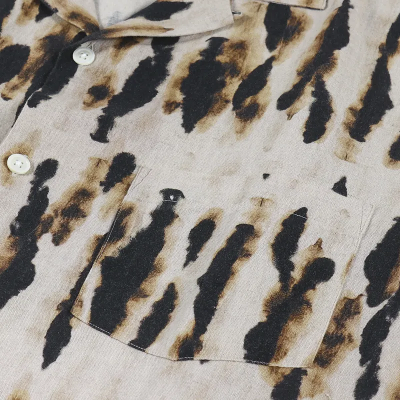 Portuguese Flannel Borra Shirt Mustard-3