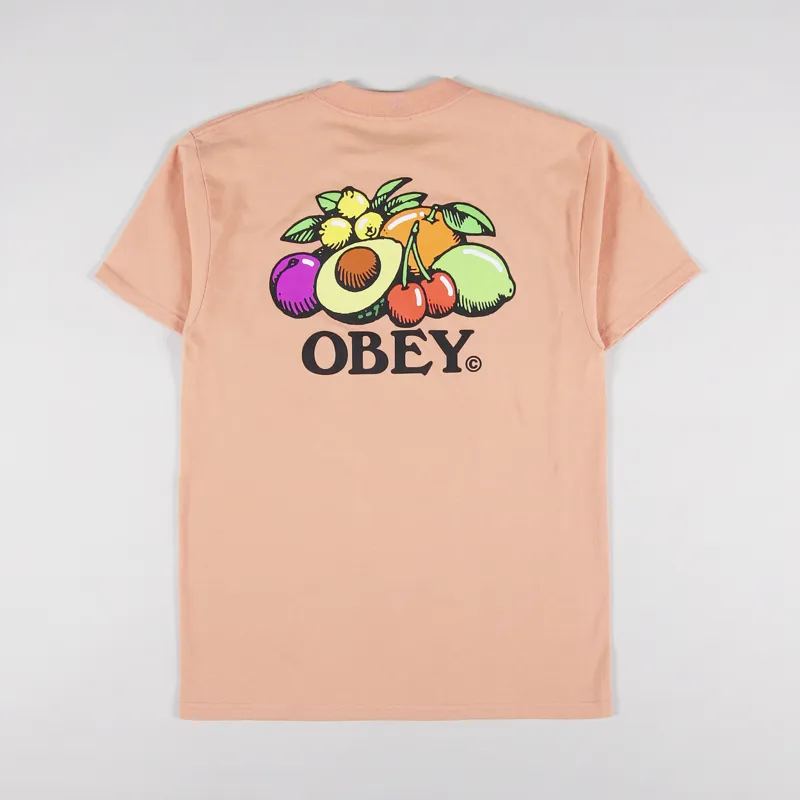 Obey Bowl of Fruit T Shirt Citrus