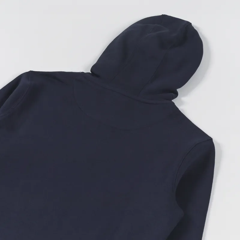 Penfield Bear Chest Print Hoodie Navy-5