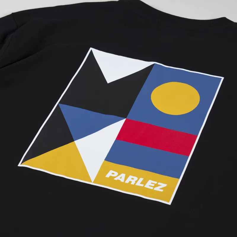 Parlez Brandons Oversized T Shirt Black-4