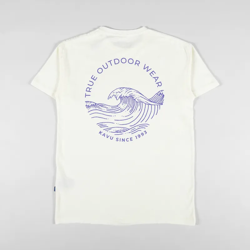 Kavu Breaker T Shirt Lilly Wht